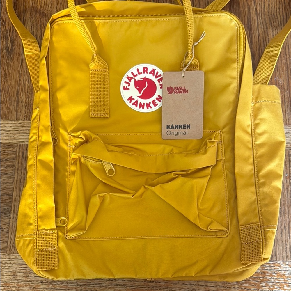 Kånken Yellow Backpack